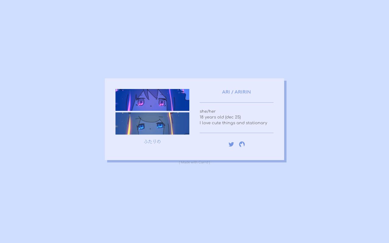Carrd profile picture for @reunion